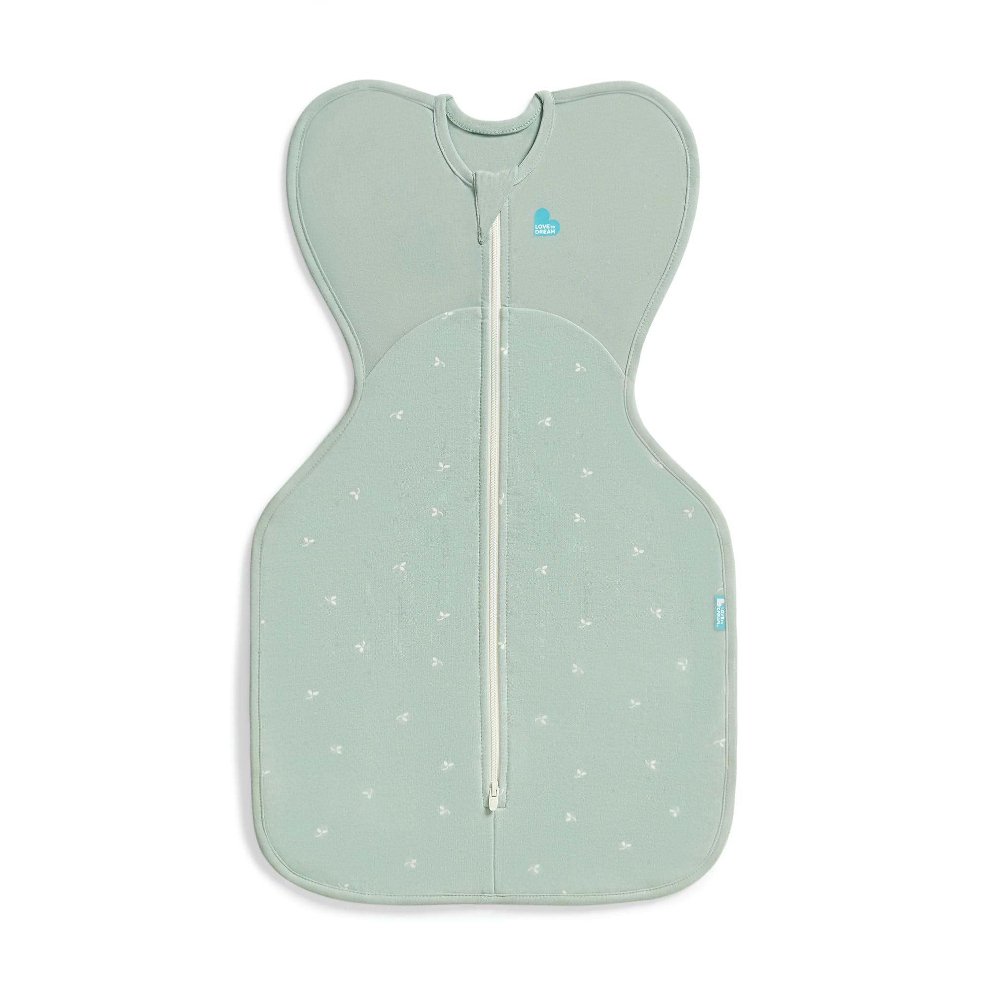 Love to Dream Swaddle Up arm-up design supports self-soothing and secure sleep for newborns.