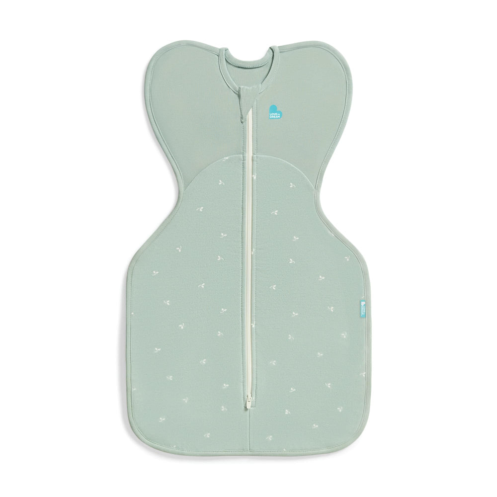 Love to Dream Swaddle Up arm-up design supports self-soothing and secure sleep for newborns.