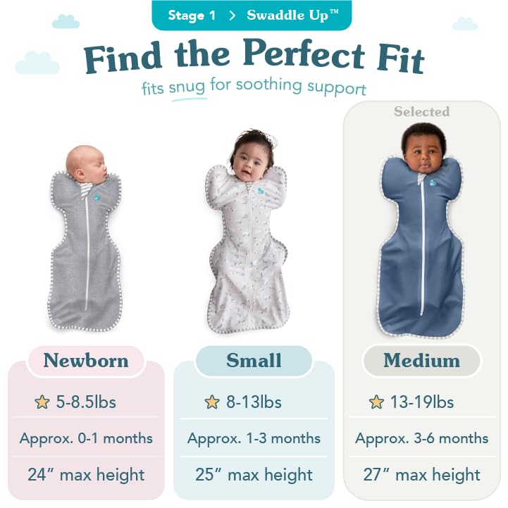 Love to Dream Swaddle Up hip-friendly fabric provides gentle hip support.