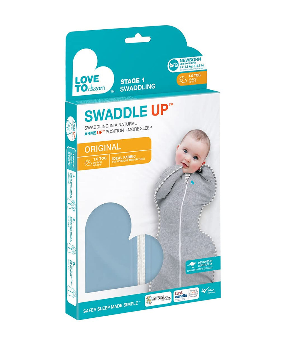 Love to Dream Swaddle Up avoids scratchy velcro and keeps fabric in place.