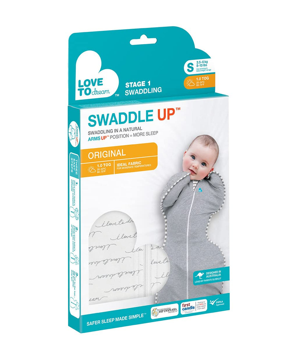 Love to Dream Swaddle UP soft cotton fabric gentle on delicate skin