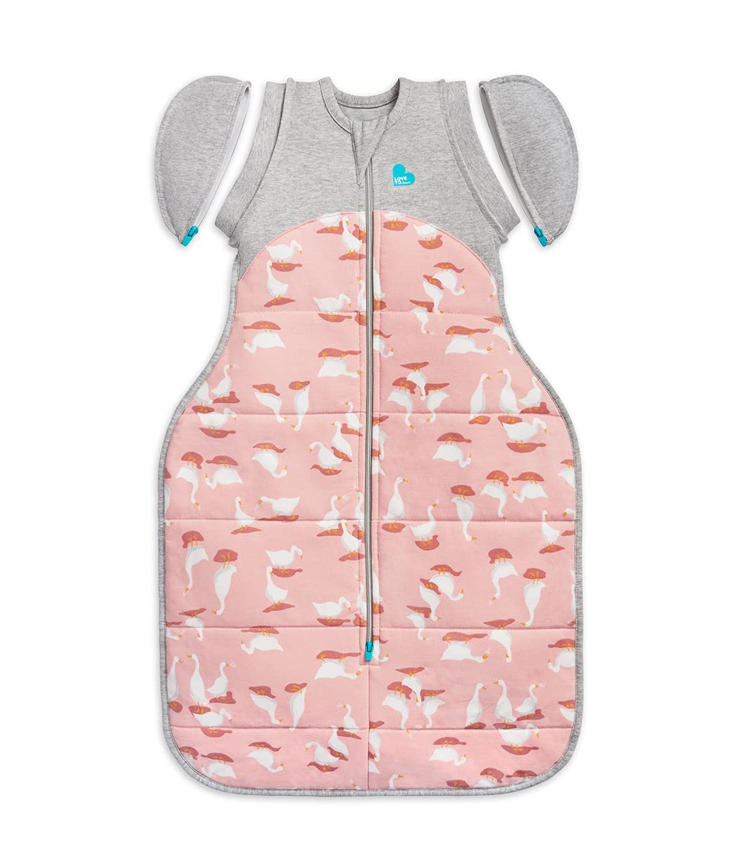 Love to Dream Swaddle Up Transition Bag pink Silly Goose 2.5 tog warmth.