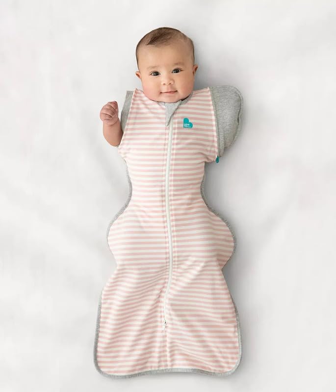 Love to Dream Swaddle Up Transition: hips-free fit supports natural leg movement.