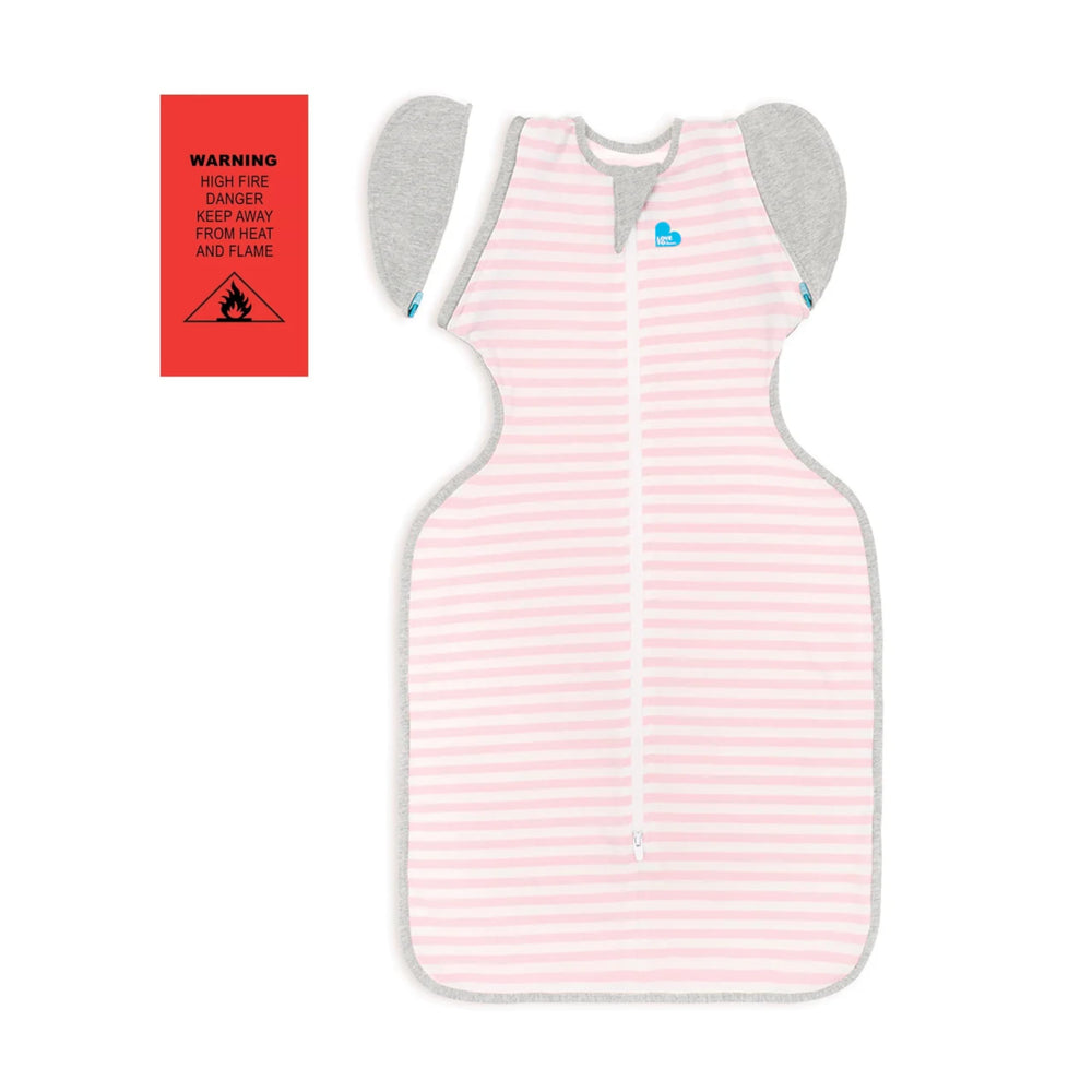Love to Dream Swaddle Up Transition: pink color adds baby-friendly nursery appeal.