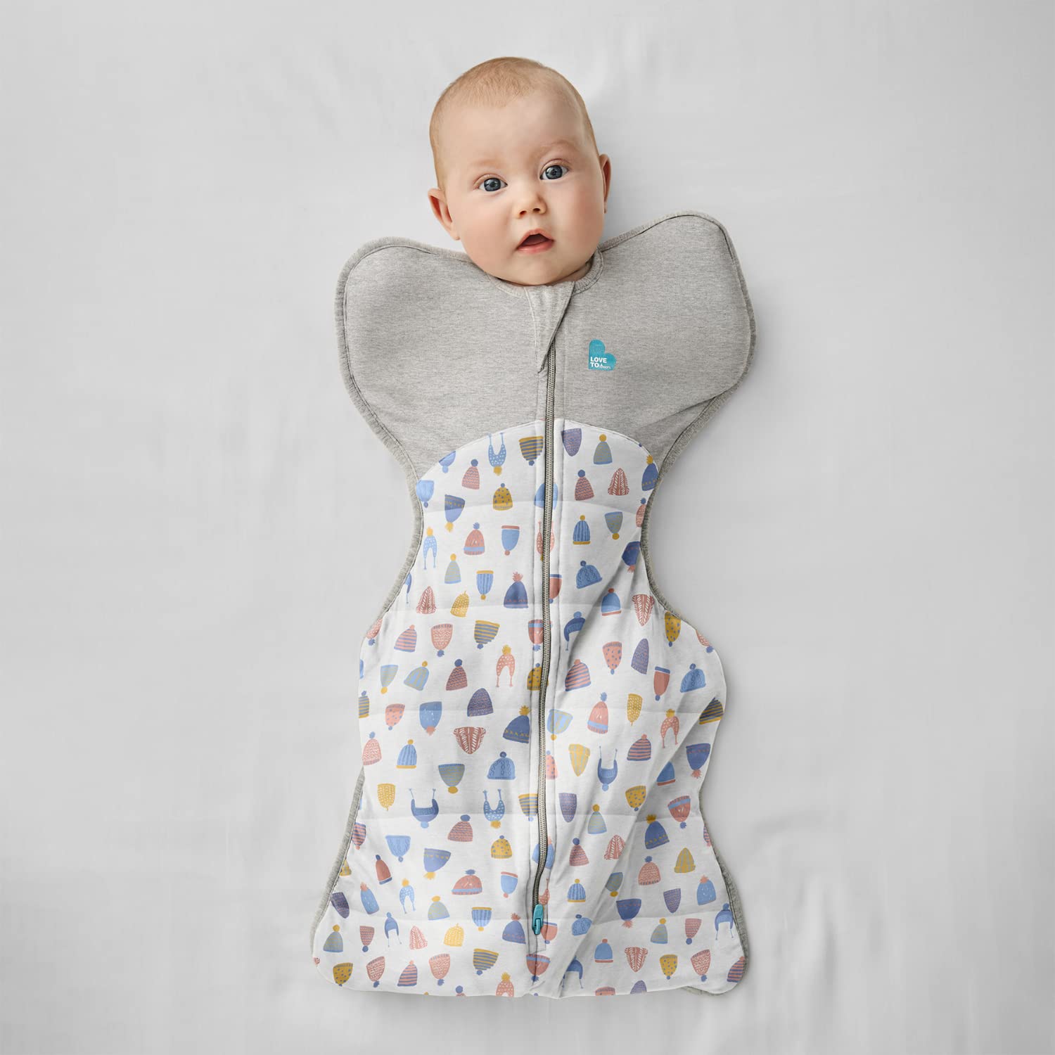 Love to Dream Warm Swaddle Up arms-up design enabling self-soothing