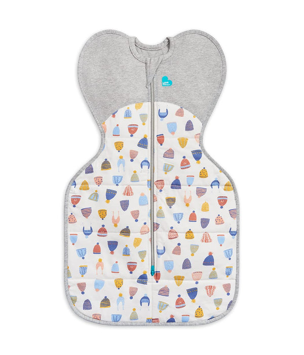 Love to Dream Warm Swaddle Up front view showing snug size for 8-13 lb babies
