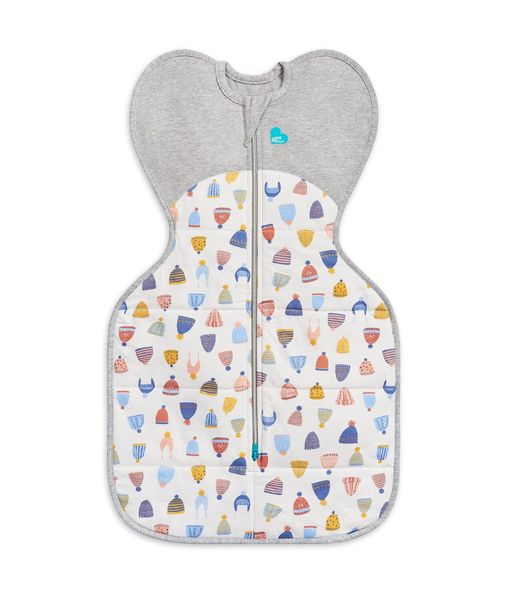 Love to Dream Warm Swaddle Up front view showing snug size for 8-13 lb babies