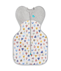 Love to Dream Warm Swaddle Up front view showing snug size for 8-13 lb babies