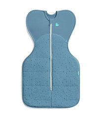 Love to Dream Swaddle Up 2.5 Tog storm blue arm-up sleep for self-soothing.