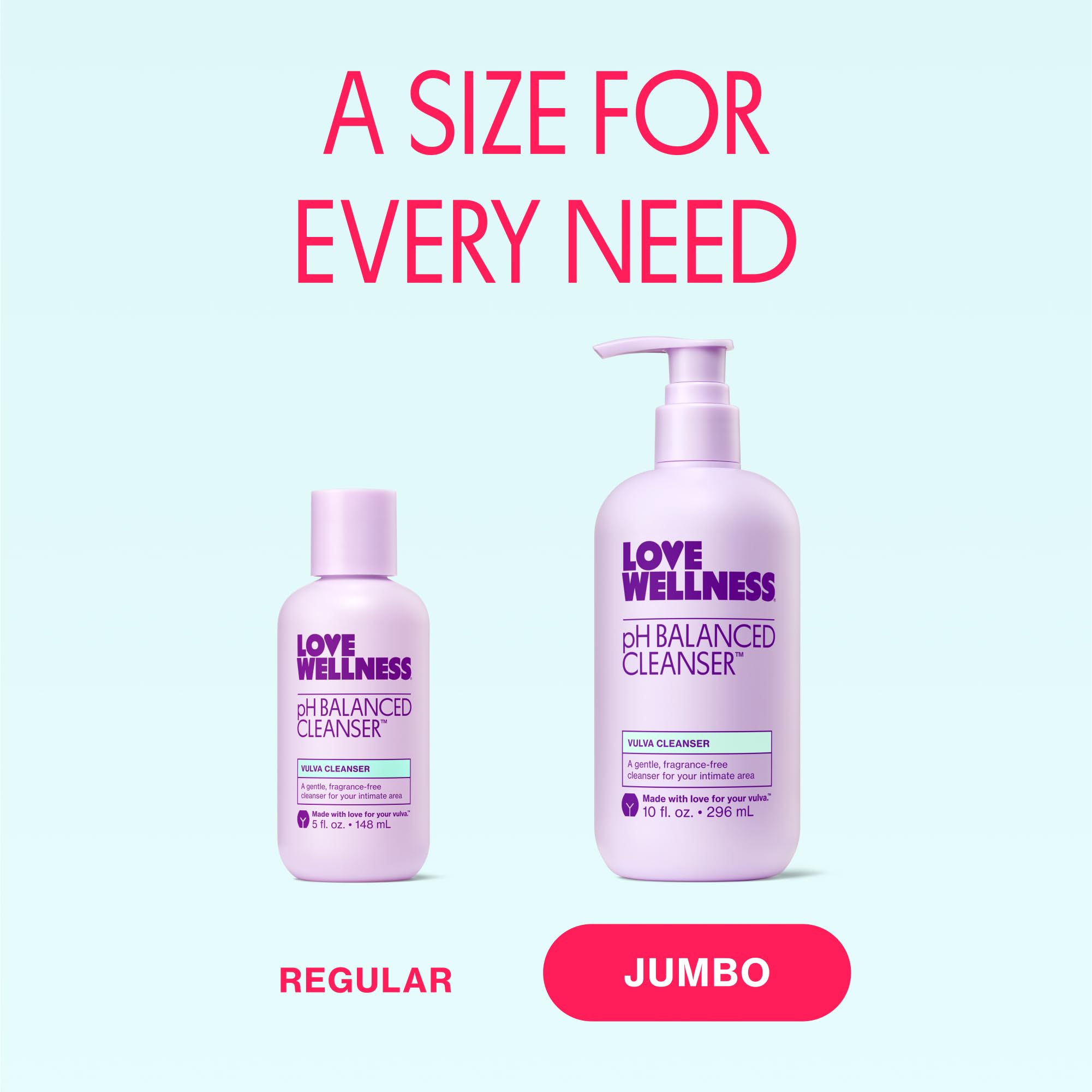 Close-up of fragrance-free label and clean formula.