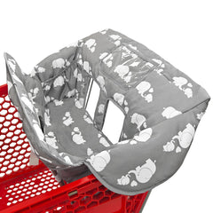 Love&go 2-in-1 cart and high chair cover with universal fit for most carts