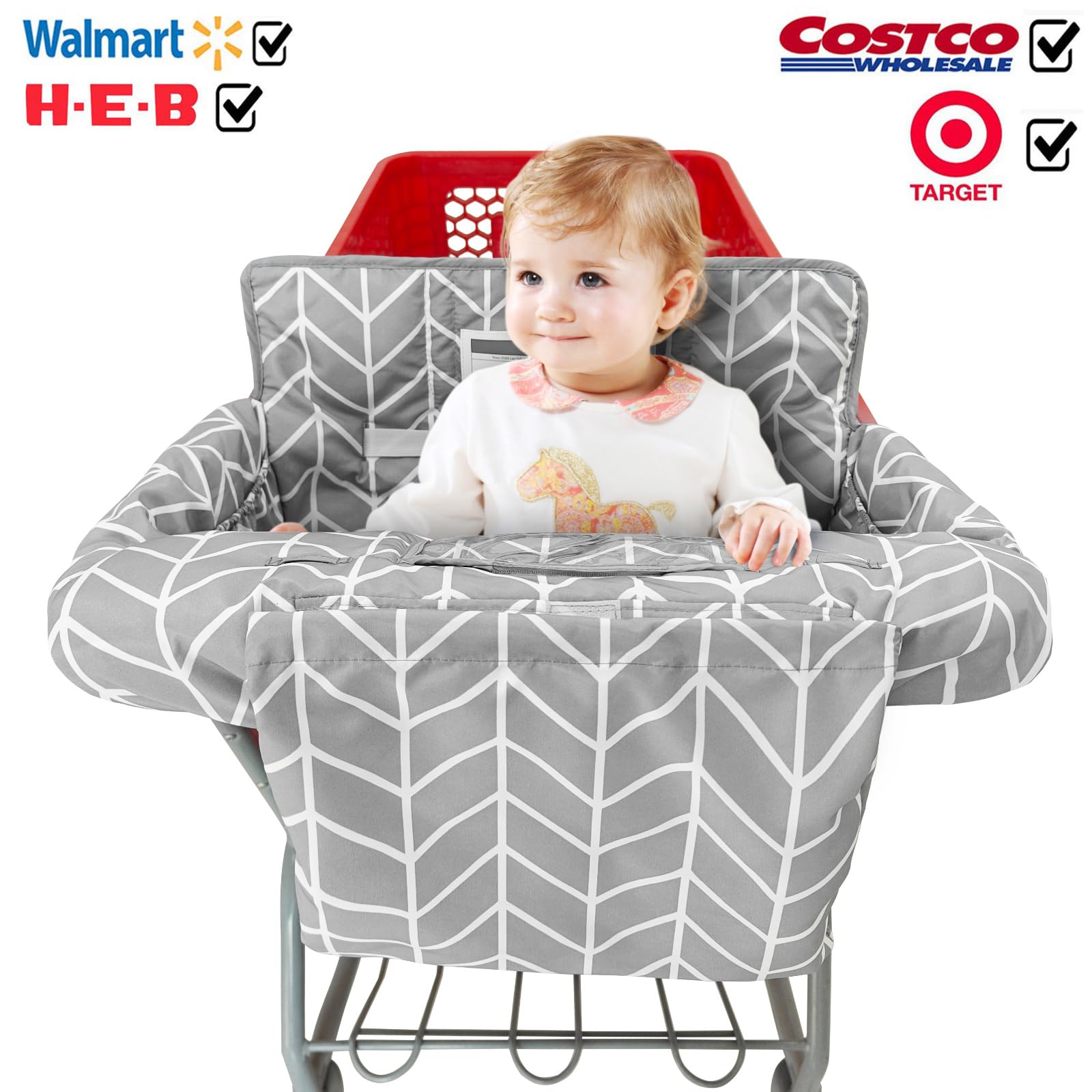 Love&go 2-in-1 cover leg hole protection for little legs.