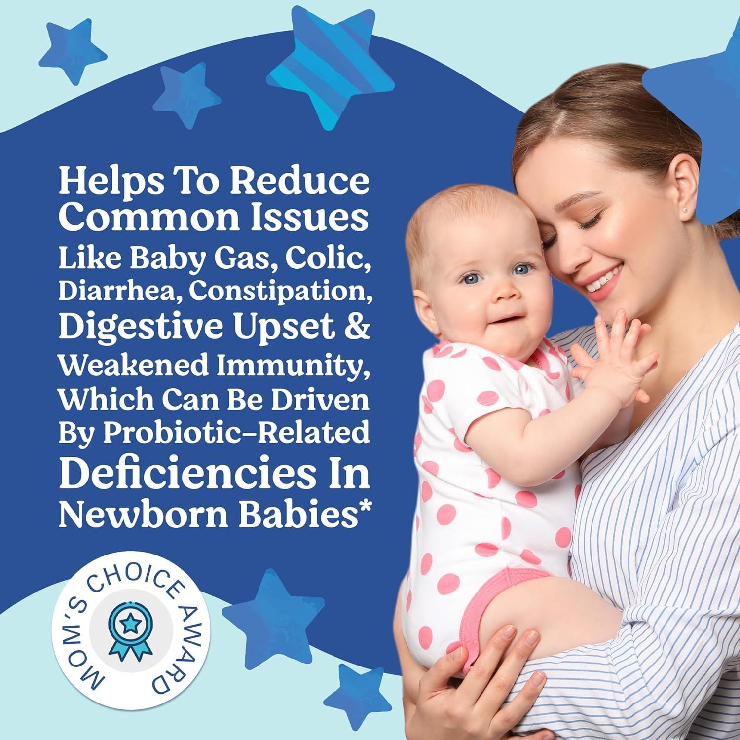 Lovebug Baby Probiotic Drops pour showing easy daily dosing for gut support