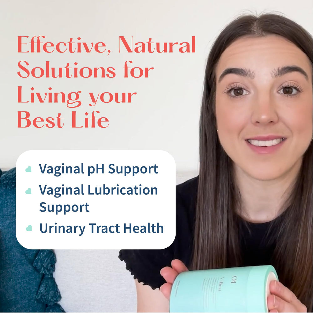 Garlic and cranberry powder elements signify urinary tract support.