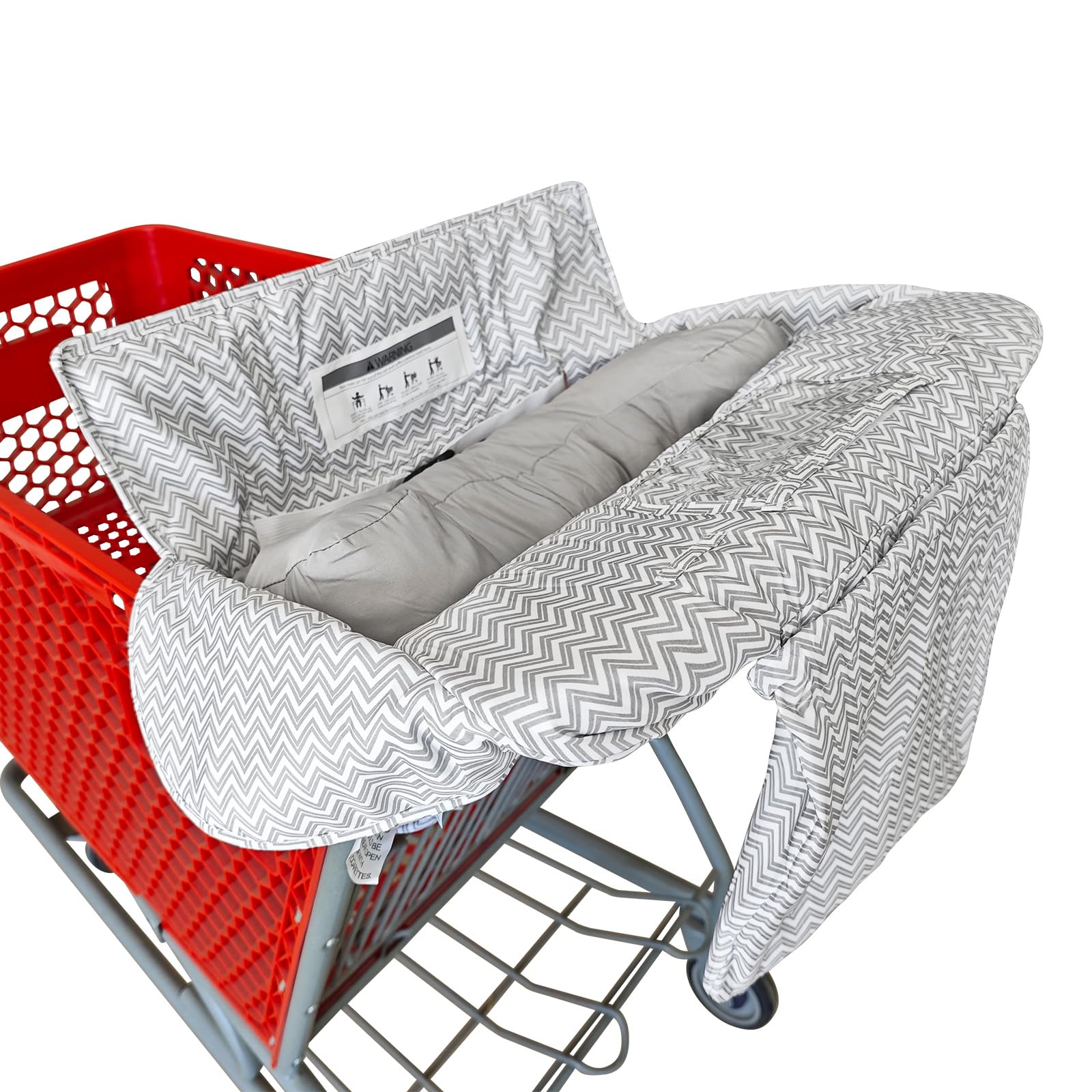 Love&go 2-in-1 cart cover for quick cart or high chair use.