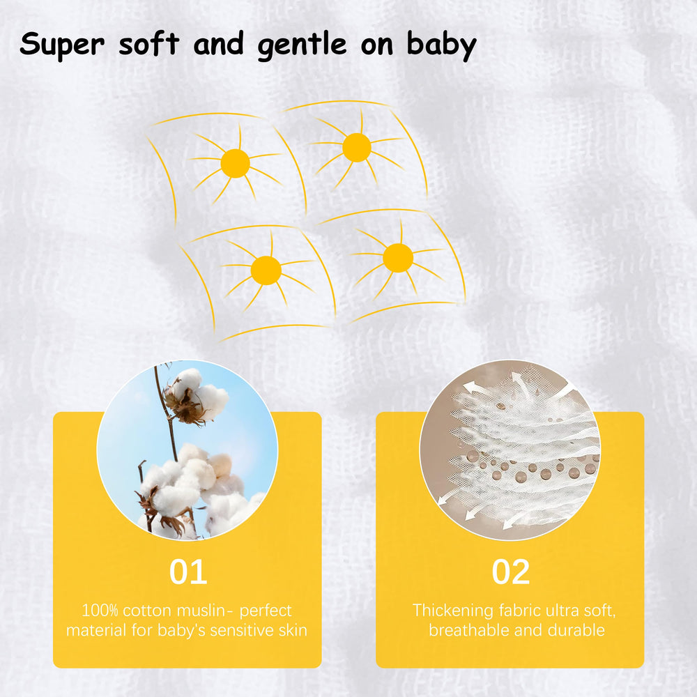 Lovely Care burp cloth with reinforced edges and pre-washed fabric.