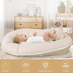 LOVE MAGE adjustable length extends from 30 to 35.5 inches for growing babies.