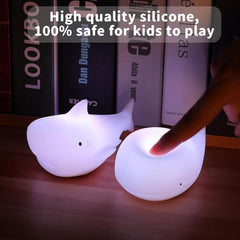 LOVERUIS Night Light with seven color options for kids' room ambiance