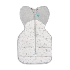 Love to Dream Swaddle UP Extra Warm with arms-up design promoting self-soothing.