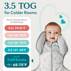 Love to Dream Swaddle UP Extra Warm soft, snug fabric for comfort.
