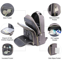 LOVEVOOK changing pad 14-by-26, waterproof surface for quick diaper changes.