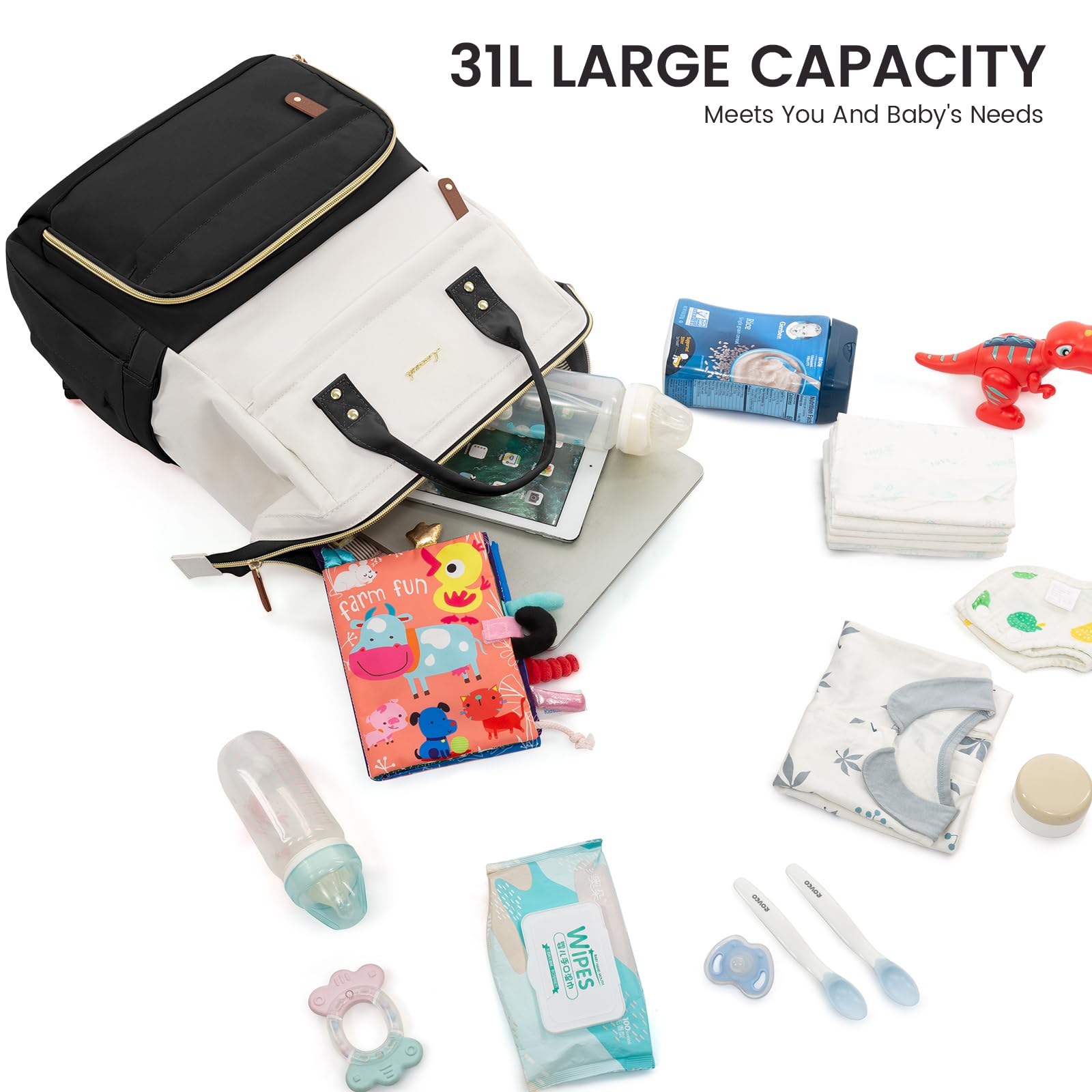 LOVEVOOK organized pockets help you access essentials quickly during outings