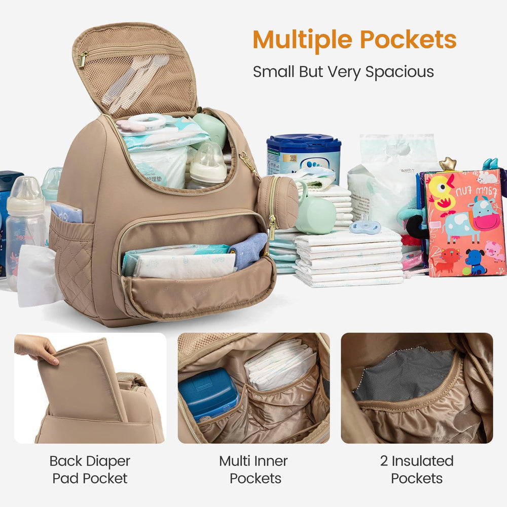 LOVEVOOK changing pad folds away for convenient diaper changes on the go.