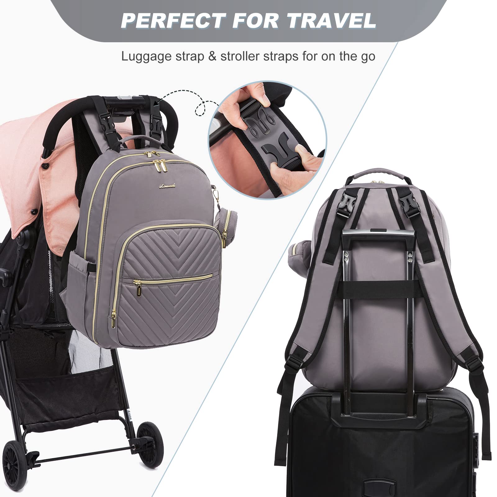 LOVEVOOK insulated bottle holders for 5-10 oz bottles.