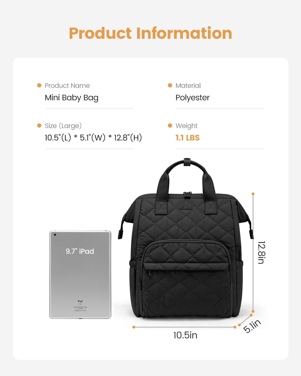 LOVEVOOK stroller buckles enable hands-free strolls.