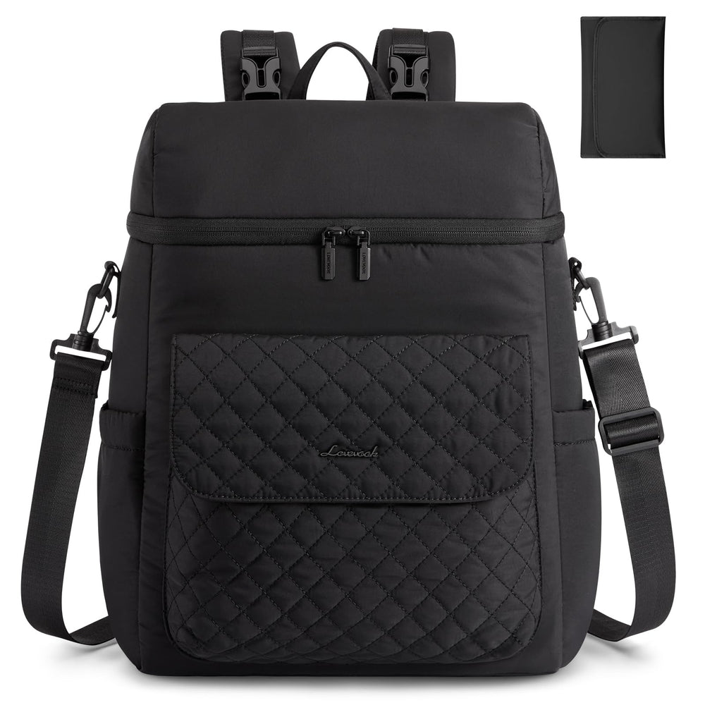 LOVEVOOK diaper bag backpack 3-in-1 design for versatile carry options.