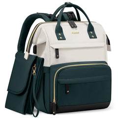 LOVEVOOK diaper bag backpack front view highlighting spacious layout for parents