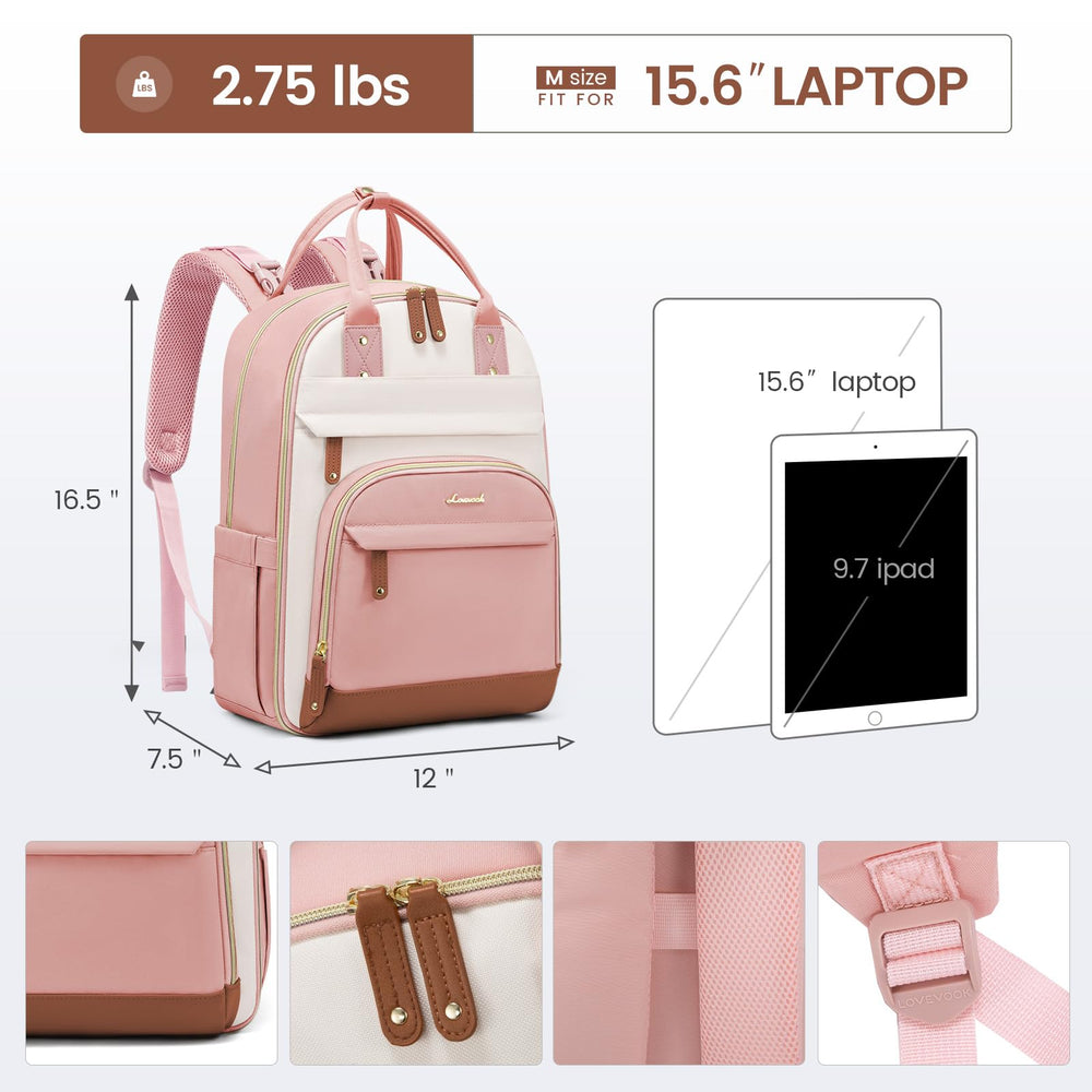 LOVEVOOK convertible design offers diaper bag, hospital, or travel versatility