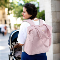 LOVEVOOK front pocket access enables quick reach for essentials.