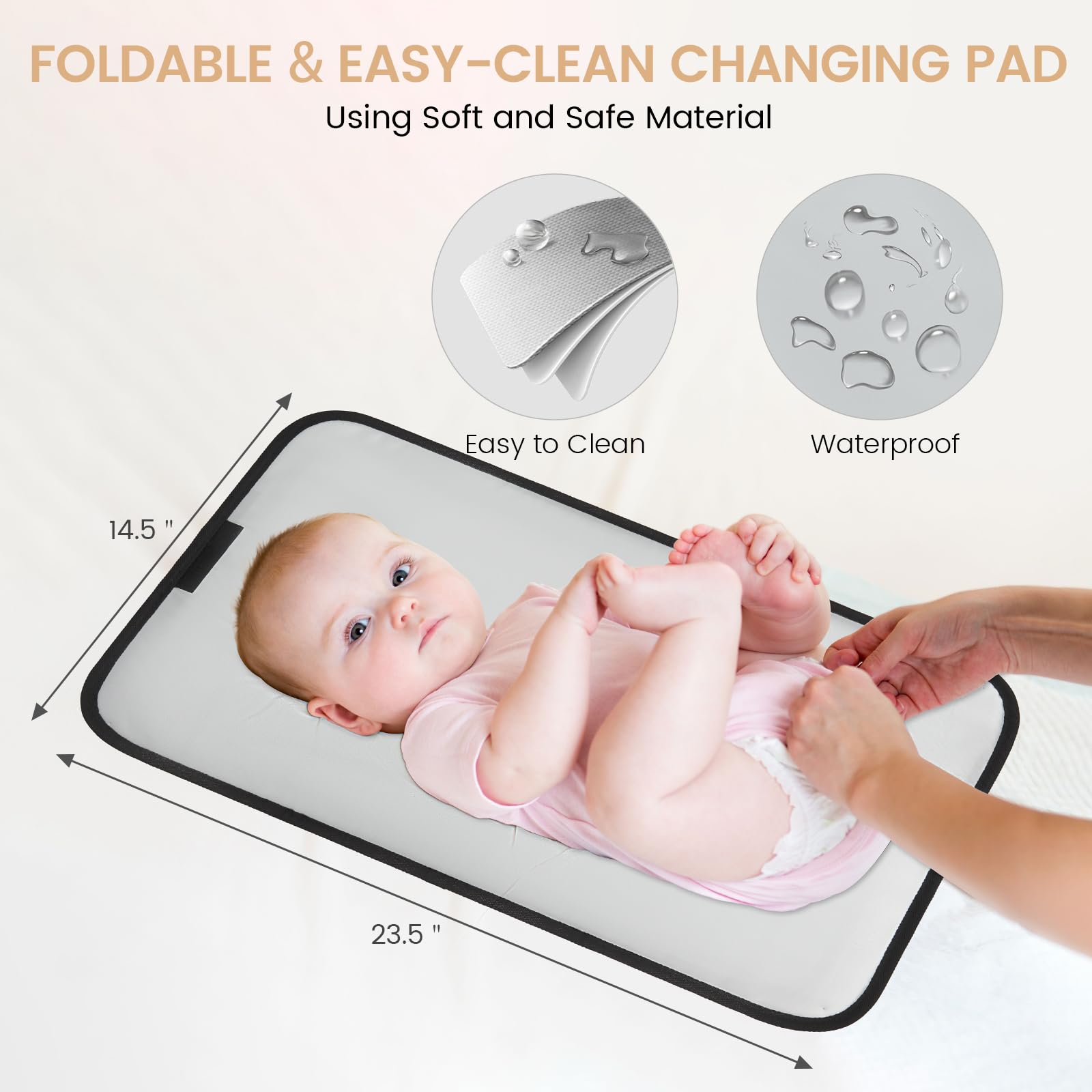 LOVEVOOK tear-resistant fabric and reinforced zippers withstand daily use.