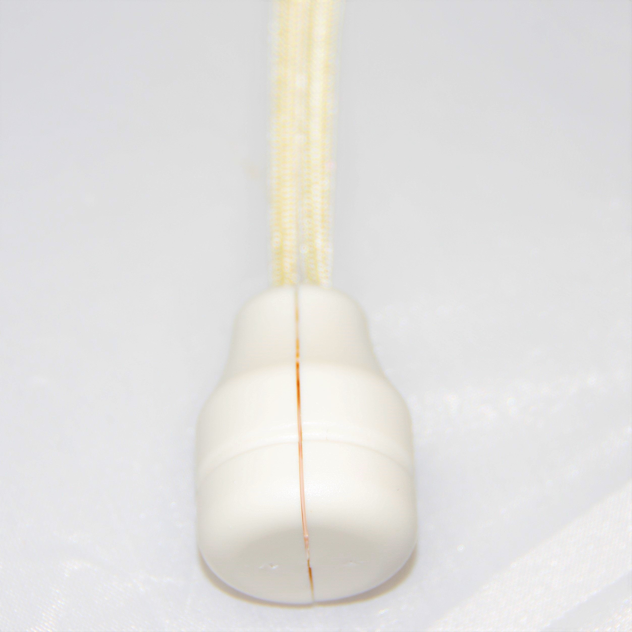 LÓVFEIFAN front view shows durable plastic construction for long-lasting blinds