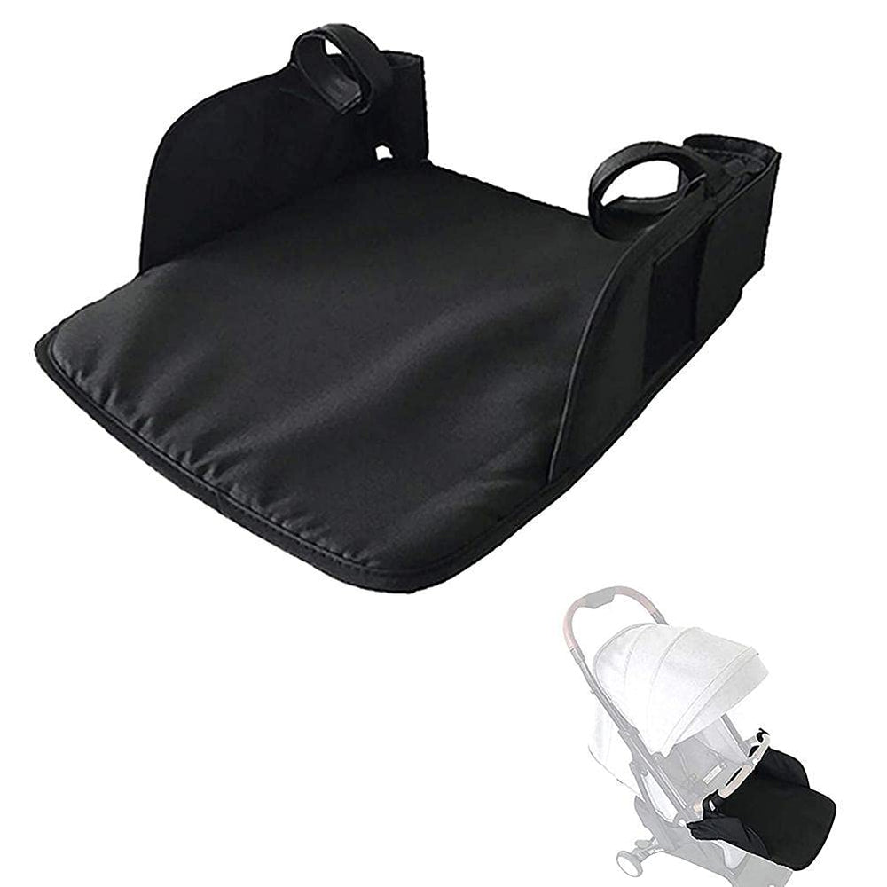 LÓVFEIFAN footrest with belt attachment for secure stroller mounting.