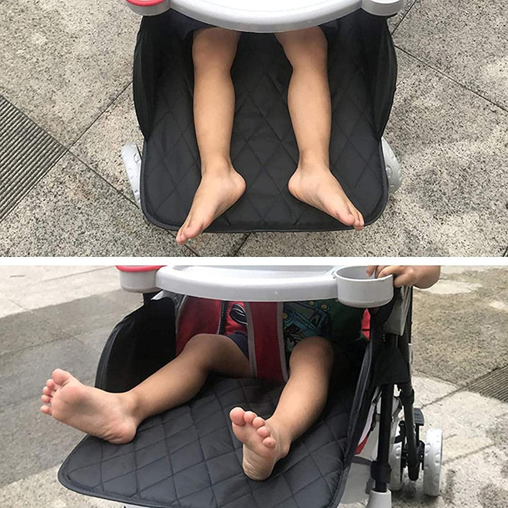 LÓVFEIFAN pram footrest shown on the side view for quick adjustments.