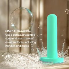 Loving Sex Bliss Comfort Kit warming feature invites temperature-friendly sessions at home