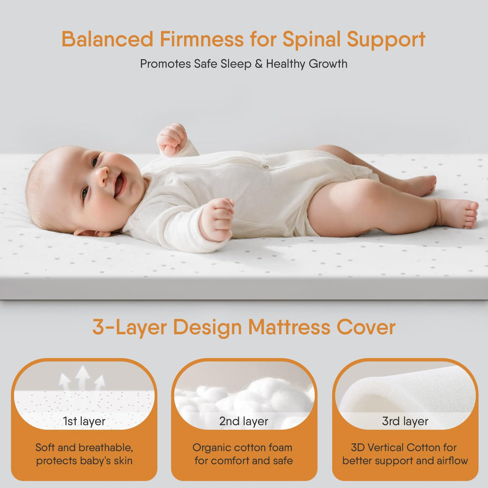 LovliTod Bassinet anti reflux incline aids gentle positioning