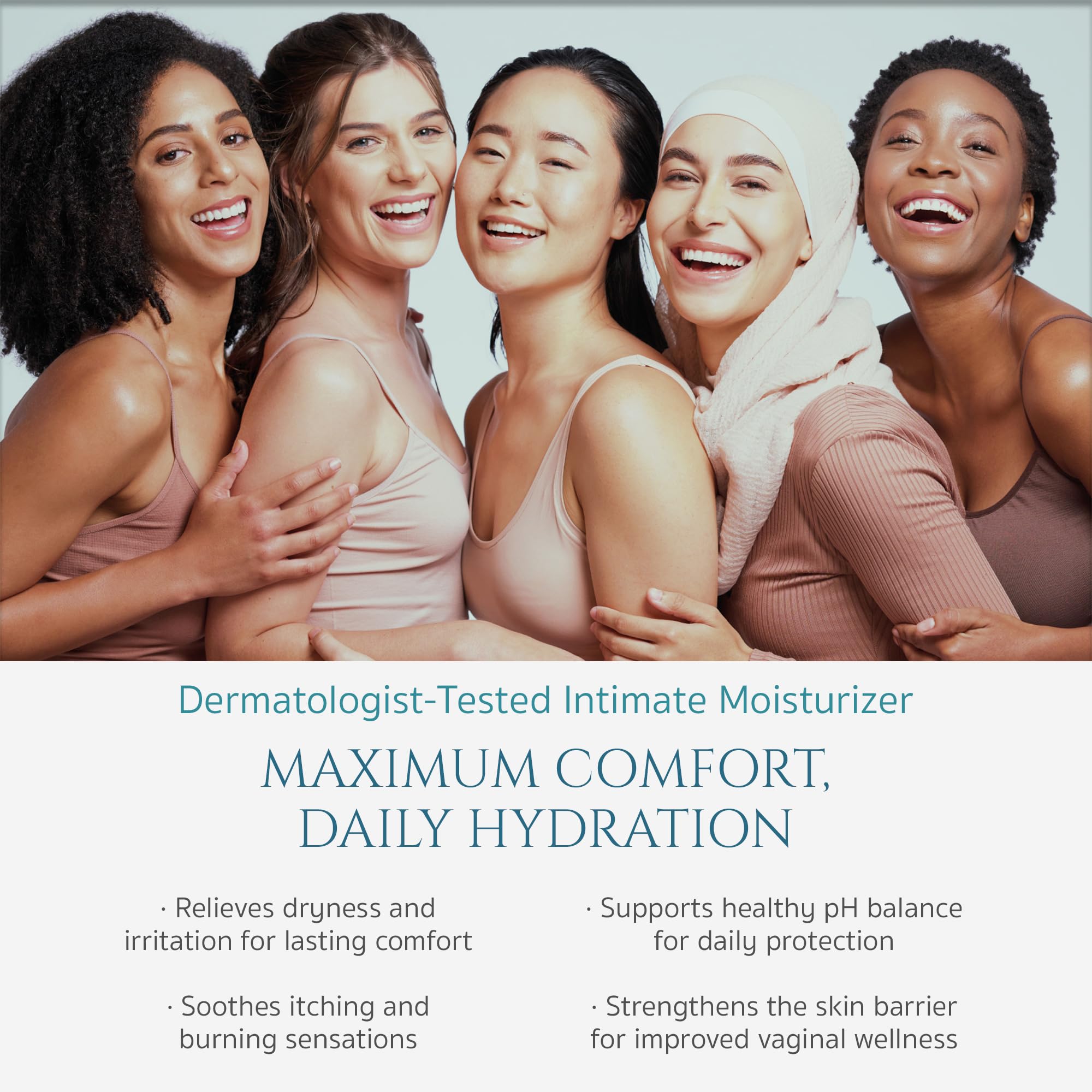 LOVV Instimoist Vulva daily care routine depiction