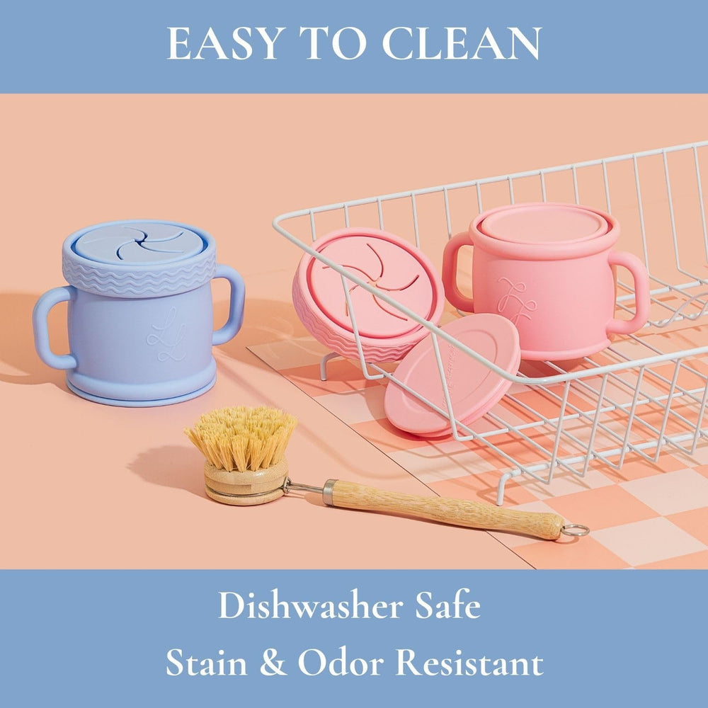 Lowcountry Littles dishwasher-safe design simplifies cleaning after meals.