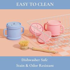 Lowcountry Littles dishwasher-safe design simplifies cleaning after meals.