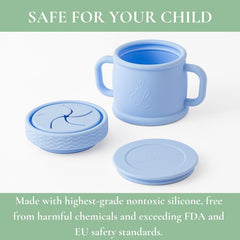 Lowcountry Littles freshness lid keeps snacks airtight for storage.