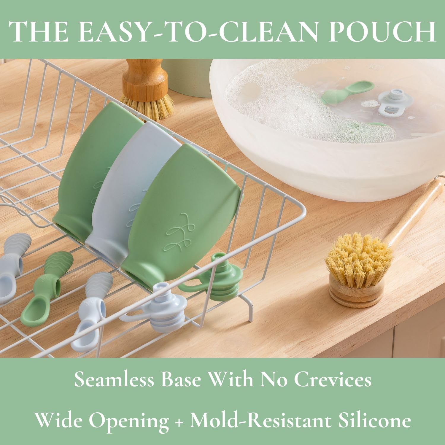 Eco-friendly reusable Palmetto Pouch replaces disposables