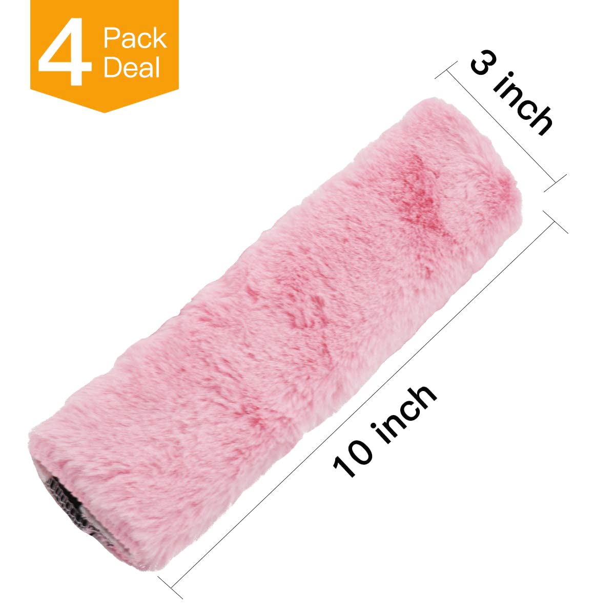 LoyaGour pink Velcro closure enables quick, secure attachment