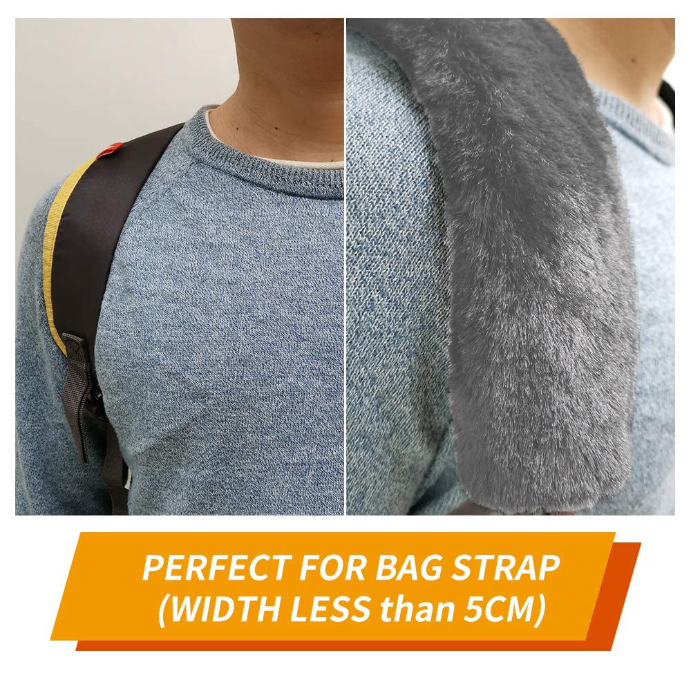 LoyaGour four-pack seatbelt pads grey provide versatile everyday strap comfort.