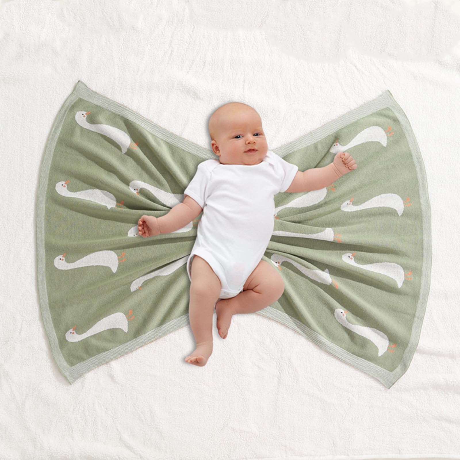 Loyfoky gift-ready baby blanket for shower gifts.
