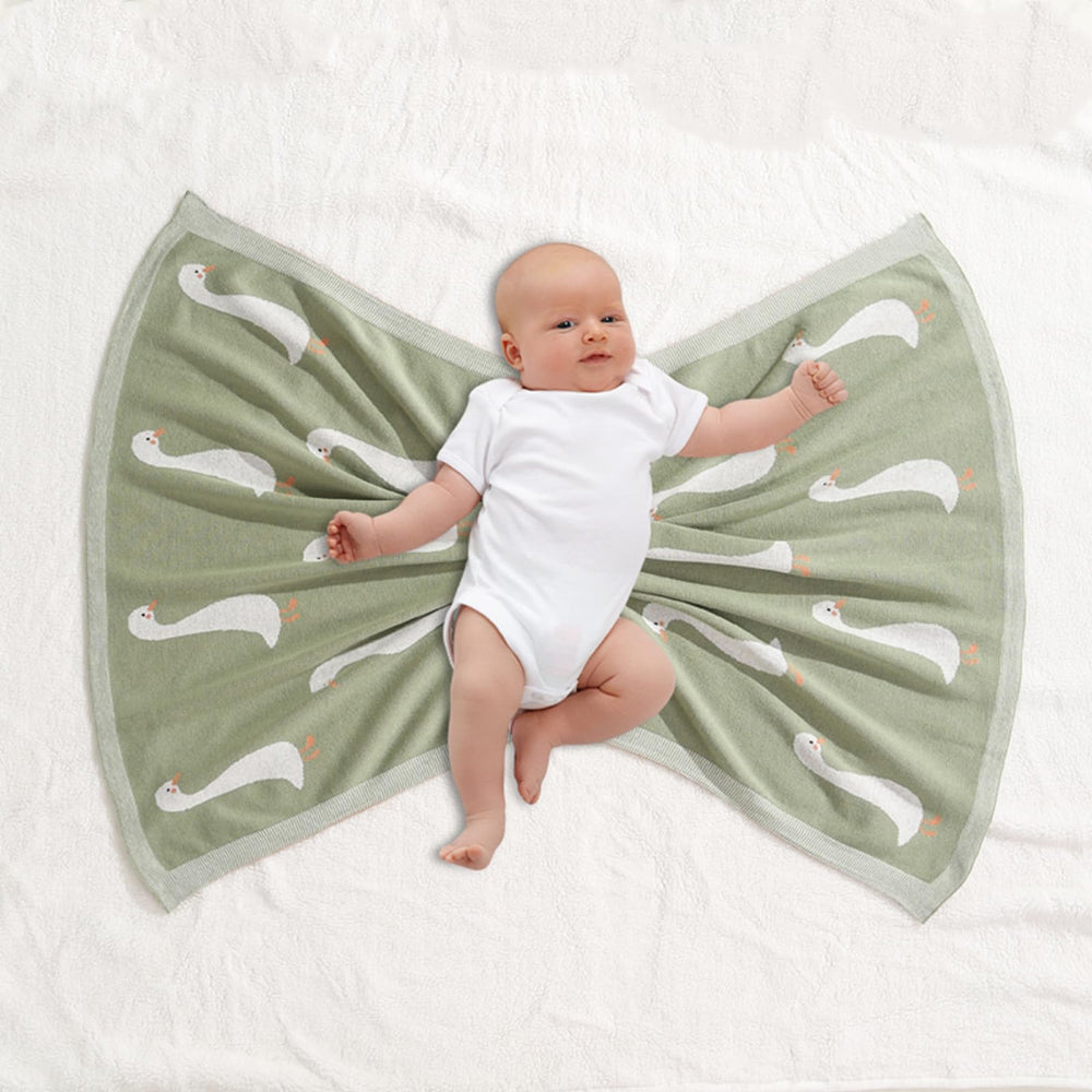 Loyfoky gift-ready baby blanket for shower gifts.