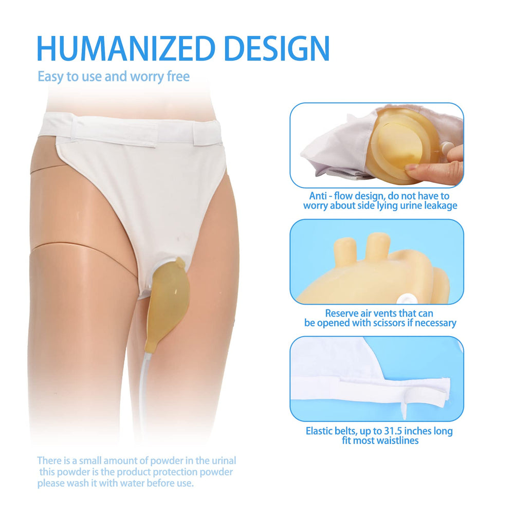 LP-sunshine easy-wear design allows fast, discreet attachment under clothing with minimal leakage risk