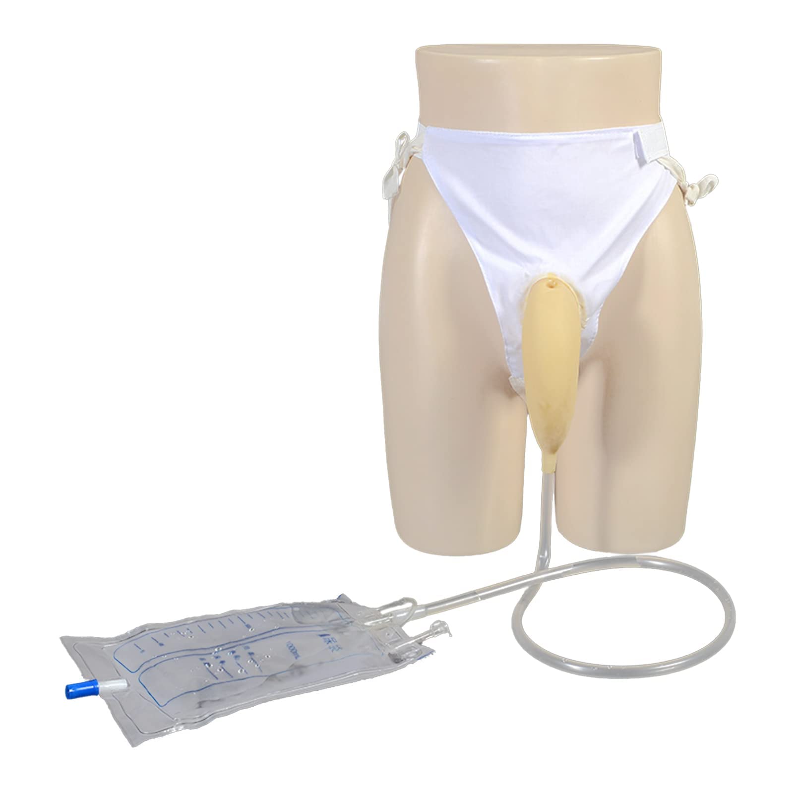 LP-sunshine wearable urinal for men enables discreet, quick use on the go